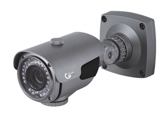 External Varifocal Lens IR LED Bullet Camera