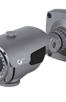 External Varifocal Lens IR LED Bullet Camera